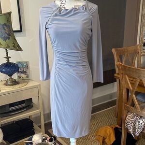 Joseph Ribkoff Grey Long Sleeve Dress